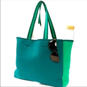 FabFitFun summersalt green tote